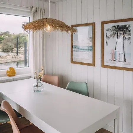 Attractive Houseboat On The *